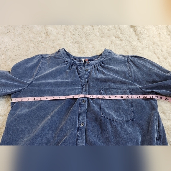 Anthropologie Blue Midi Dress - Picture 9 of 11